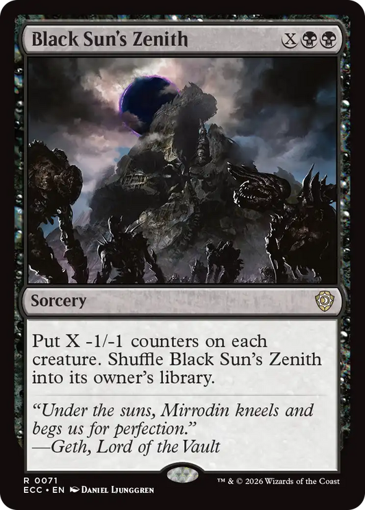 Black Sun's Zenith (ECC) 071