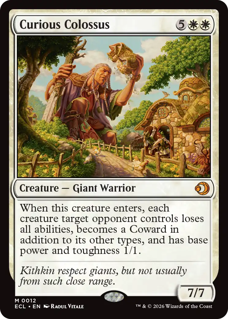 Curious Colossus (ECL) 012