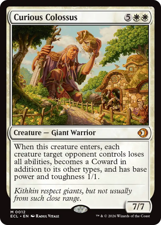 Curious Colossus (ECL) 012
