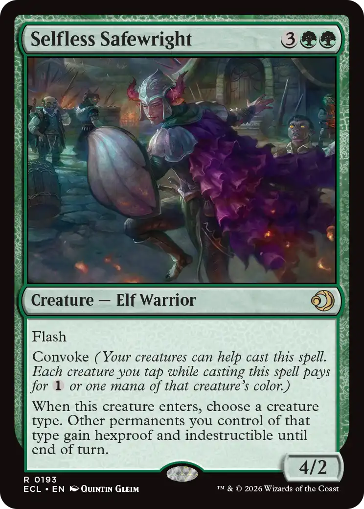 Selfless Safewright (ECL) 193