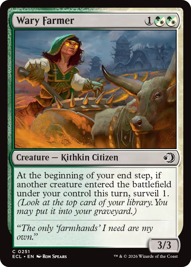 Wary Farmer (ECL) 251