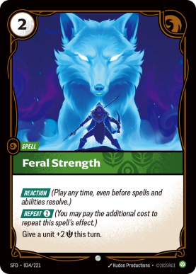 Feral Strength [SFD-034] [C]