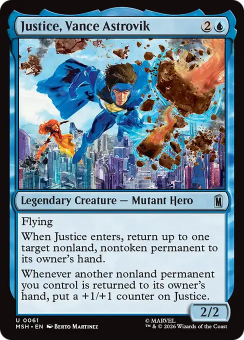 Justice, Vance Astrovik [MSH-061] [U]
