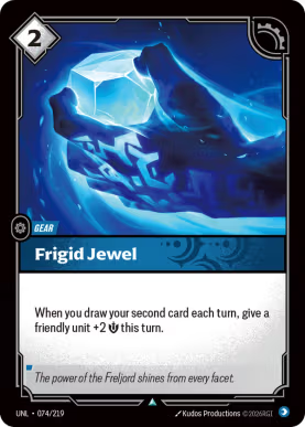Frigid Jewel [UNL-074] [U]