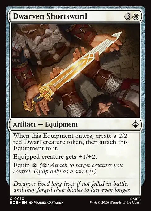 Dwarven Shortsword [HOB-010] [C]