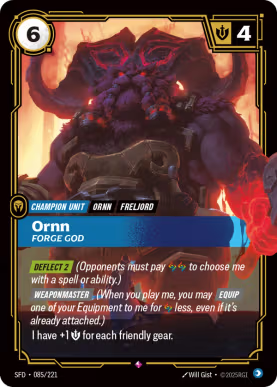 Ornn - Forge God [SFD-085] [R]