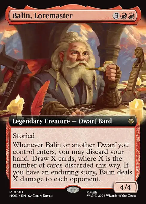 Balin, Loremaster [HOB-301] [R]