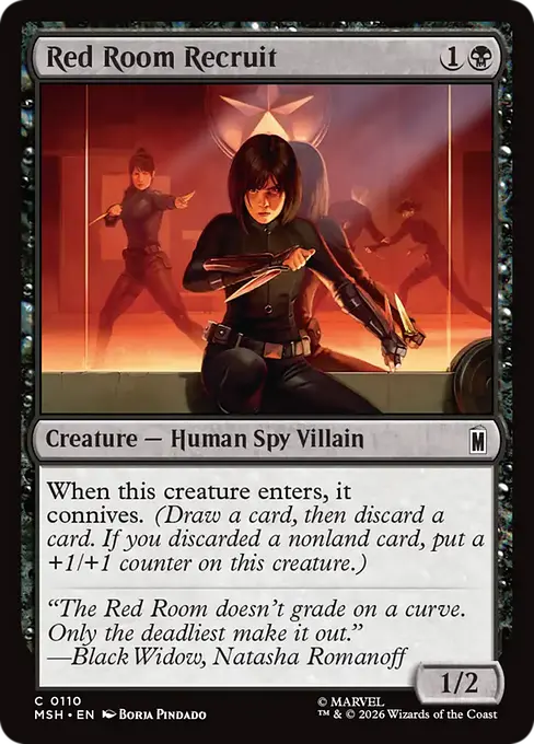 Red Room Recruit [MSH-110] [C]