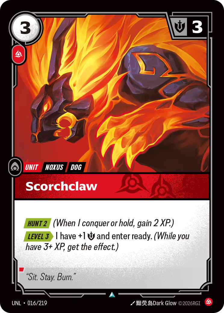 Scorchclaw [UNL-016] [U]