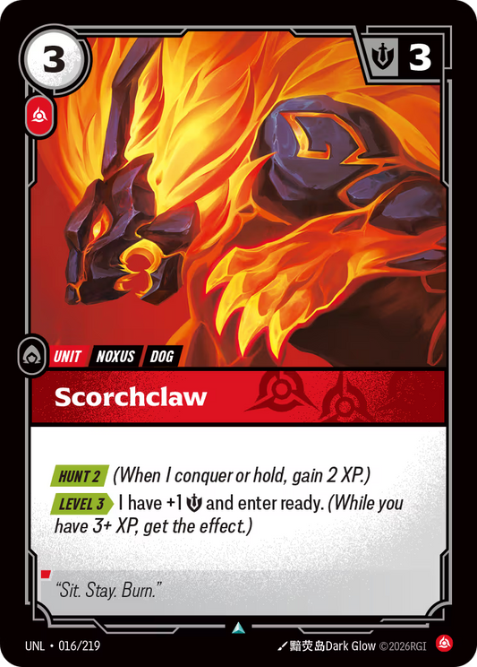 Scorchclaw [UNL-016] [U]