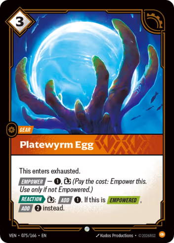 Platewyrm Egg [VEN-075C]