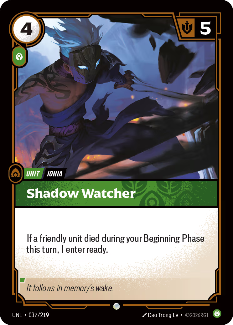Shadow Watcher [UNL-037] [C]