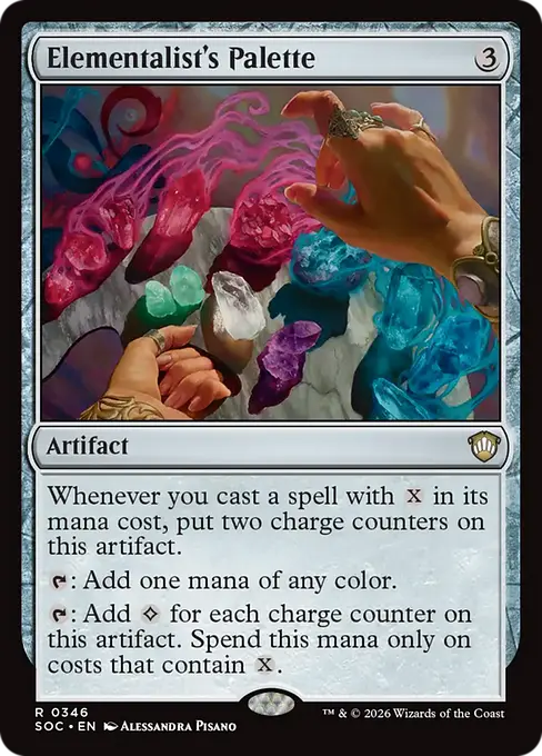 Elementalist's Palette [SOC-346] [R]