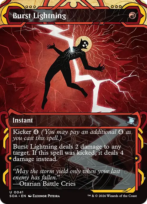 Burst Lightning [SOA-041] [U]
