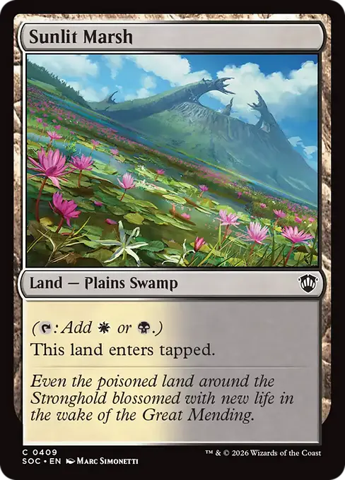 Sunlit Marsh [SOC-409] [C]