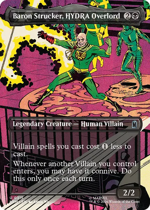Baron Strucker, HYDRA Overlord [MSH-315] [U]