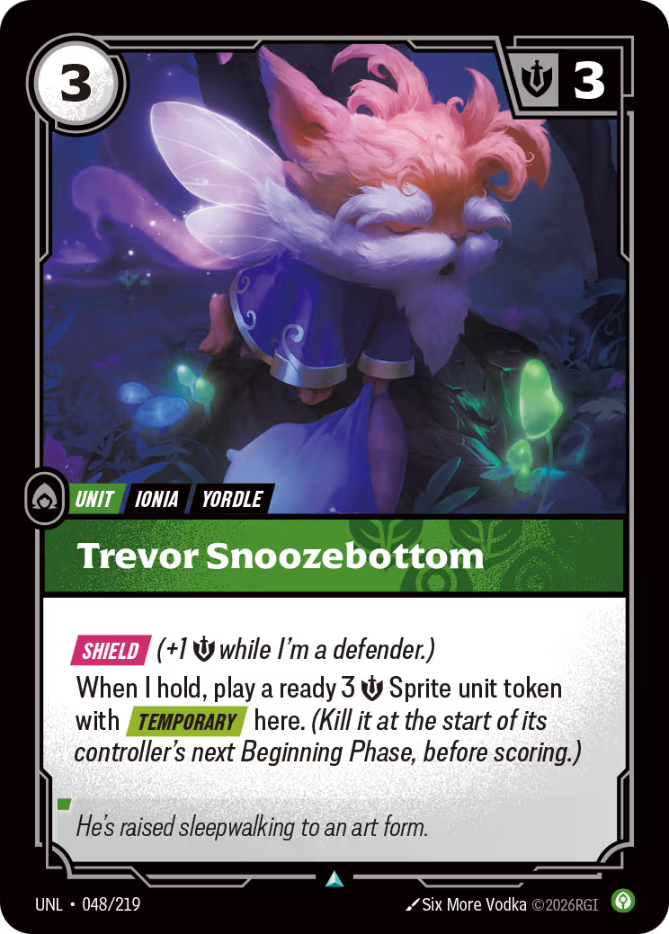 Trevor Snoozebottom [UNL-048] [U]