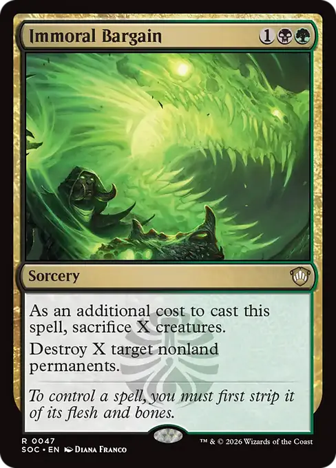 Immoral Bargain [SOC-047] [R]