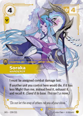 Soraka - Wanderer ON [SFD-239] [S]