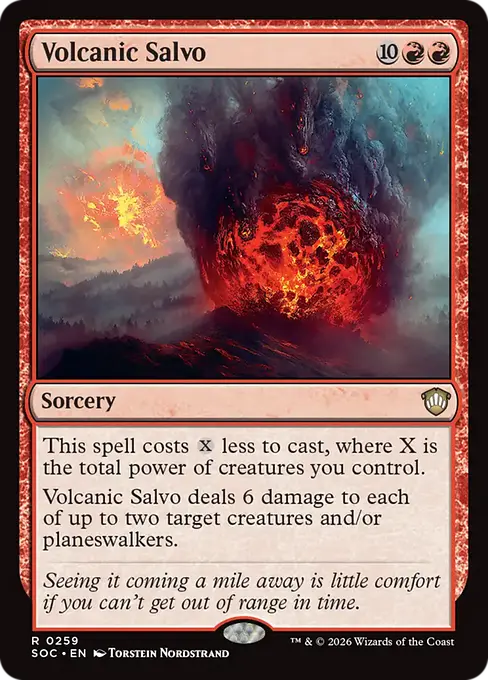 Volcanic Salvo [SOC-259] [R]