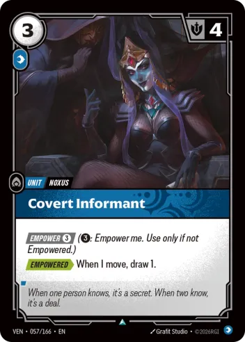 Covert Informant [VEN-057U]