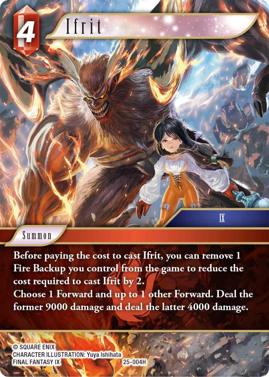 Ifrit (25-004H) [Tears of the Planet]
