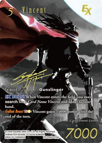 Vincent EX (Noir Promo) PR-029/4-075H (Promo)