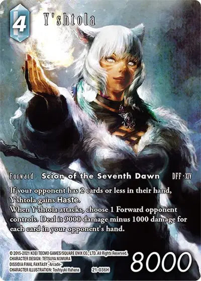 Y'shtola 21-036H (Beyond Destiny) Full Art
