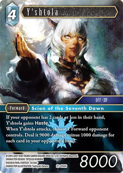 Y'shtola 21-036H (Beyond Destiny)