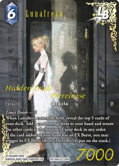 Lunafreya PR-166/23-129H (Hidden Trials) Full Art
