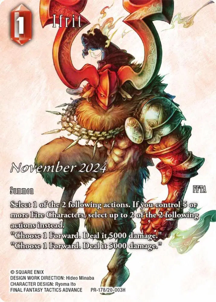 Ifrit PR-178/20-003H (Promo) November 2024