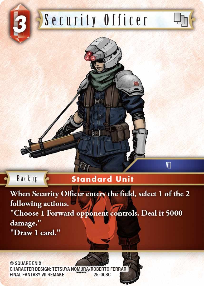 Security Officer (25-008C) [Tears of the Planet]